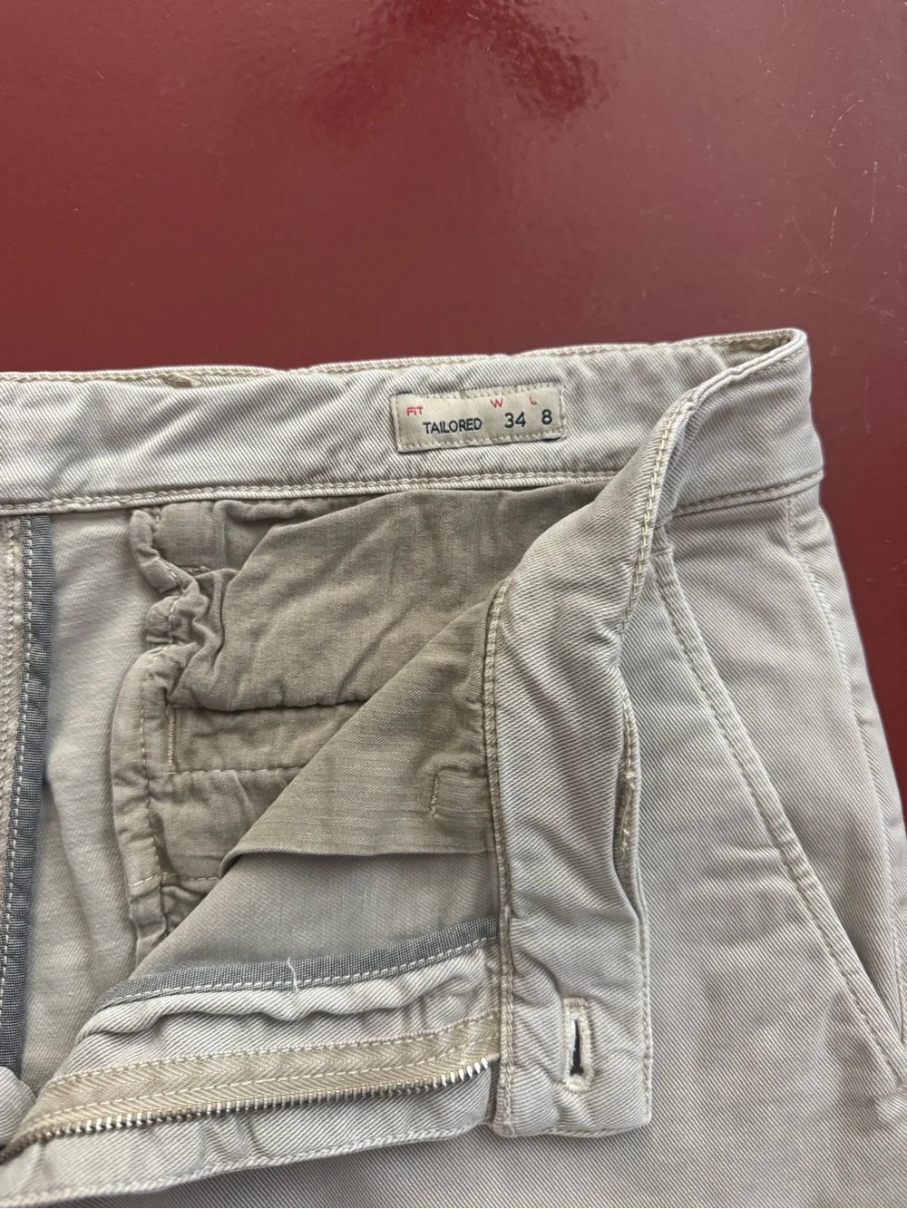 Faherty Flat-Front Coastline Chino Shorts - Khaki